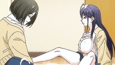 Gal made No Boku ga Ichigun Episode 1: MILF gets a creampie after getting long hair and hentai sex from Otaku