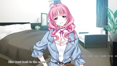 Watch this anime babe with massive tits get pounded hard while spreading her pink pussy for a creamy finish