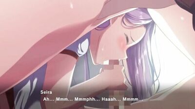Young anime babe's sloppy BJ turns into a nice 69 with a satisfying finish