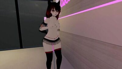 Experience the ultimate hentai porn experience with a redhead cosplay teen slut - POV 3D VRchat