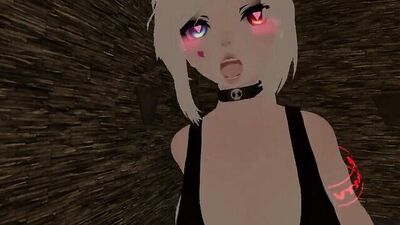 Watch this petite cartoon teen masturbate solo in JOI challenge