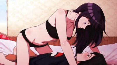 Watch this adorable 18-year-old girlfriend roleplay with her boyfriend in a steamy hentai video