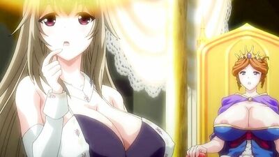 Big titted Brunette sister takes monster cock in her ass & gets creampied in cartoon hentai