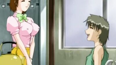Young student gets a rough ride from her teacher's huge cock in anime hentai