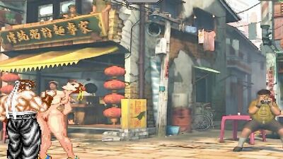 Street Fighter Monster Gang Bang Cartoon Porn | CartoonPorn.com