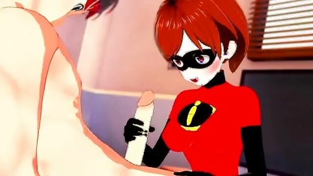 3d Cartoon Porn Incredibles - The Incredibles: FLEXIBLE Helen Parr (3D Hentai) - CartoonPorn.com