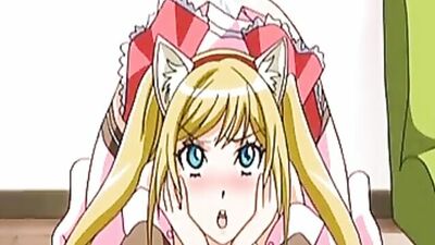 Blonde Catgirl Gets Wild with Toys in Intense Hentai Session