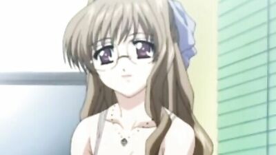 Watch this busty babe deepthroat and ride her BF in a hot hentai video