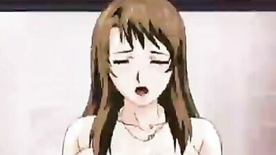 Watch this hot MILF take a shower and get a cum facial in this cartoon hentai video