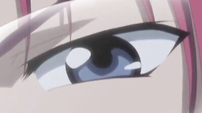 Blonde schoolgirl gets a hardcore lesson in anime sex with big tits bouncing