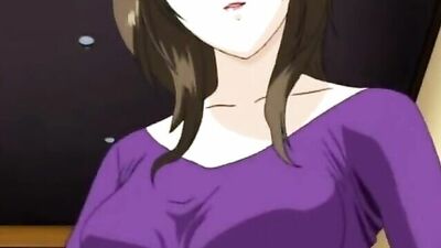 Watch this hot Asian MILF give a deep oral blowjob to a big cock in a Japanese cartoon