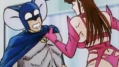 Sexy cartoon couple gets naughty with big tits & oral sex in Heroes Wild Sex