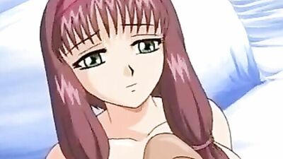 Watch this redhead teen get her tight pussy licked and creamed by a huge, cartoon monster cock