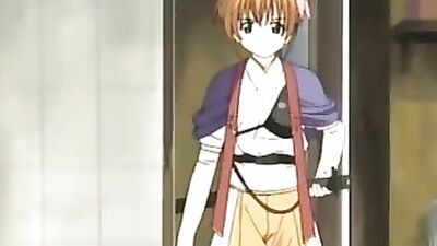 Watch this anime babe get her tight pussy penetrated in multiple positions