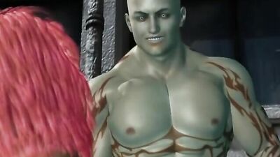Check out this 3D cartoon babe masturbating before blowing and fucking in public