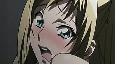Big-titted blonde Catgirl gets her tight asshole drilled in a censored anime porn video