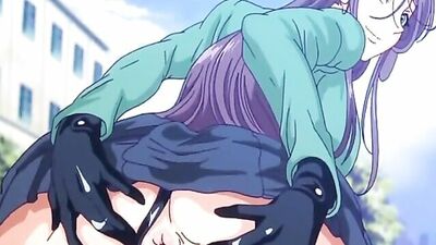Watch this kinky Japanese schoolgirl get her ass drilled by a group of guys in stockings