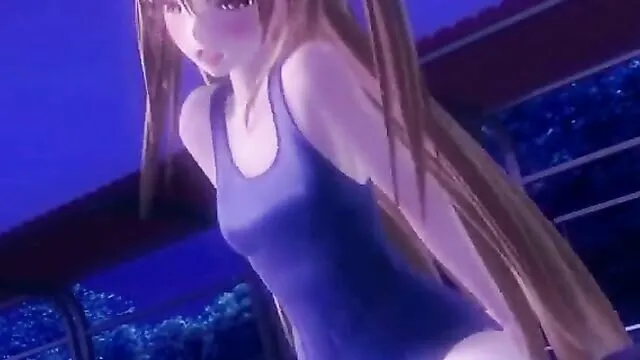 Animated Anime 3d Girls Porn - Blonde 3d girl in swimsuit gets fucked - CartoonPorn.com