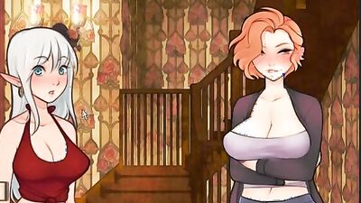Janna's Hentai League of Legends Porn Parody Game: Busty Teen Spreads Legs & Masturbates in Viko's POV