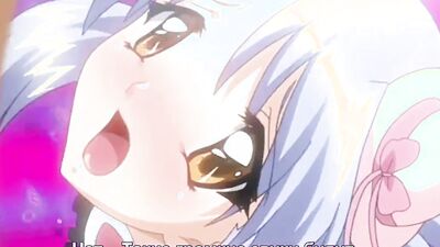 Japanese cartoon teen gets her tight pussy pounded and filled with cream