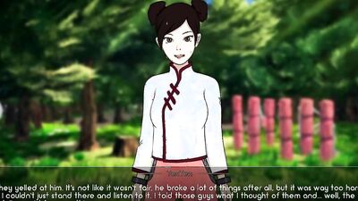 Naruto MILFs go wild in a video game - Big boobs and young teens can't get enough!
