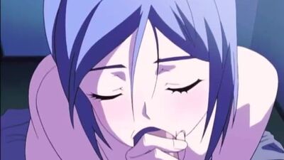 Cute chick rubs her pussy while getting drilled in a cartoon hentai