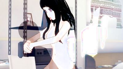 Black Hair Hentai - Black-haired Teen Schoolgirl Getting Her Wet Pussy Fucked After Blowjob and  Then Creampied - Hentai - CartoonPorn.com