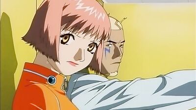 Short-haired anime babe with massive tits gets hard fucked in hot hentai action