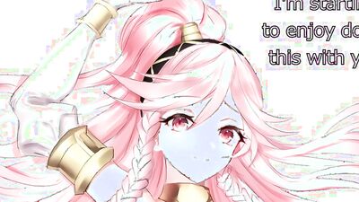 Watch this anime babe tease and please in JOI video with a pink-haired twist