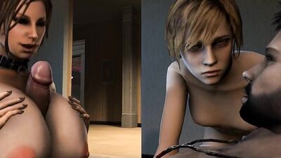 Watch these 3D cartoon babes stroke and ride massive dicks in a wild compilation