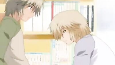 Blonde babe gets seduced & drilled hard in hot anime action