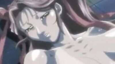 Watch this voluptuous babe ride her dripping wet pussy in anime porn