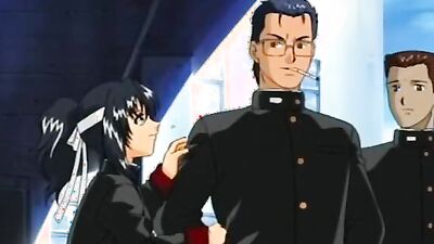 Watch this busty cartoon babe with short hair get down and dirty with hentai porn