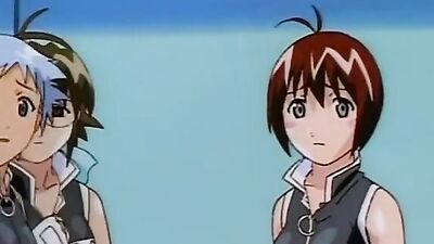 Watch these anime babes with perfect tits get their perfect tits and holes drilled by massive cocks