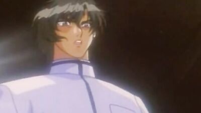 Watch this anime babe with pink hair and glasses get dominated and fucked hard