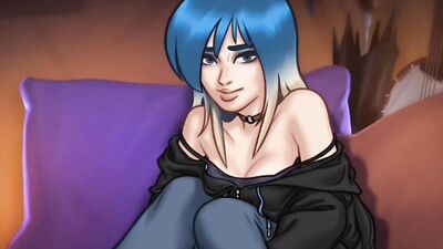 Petite alt chick with colored hair gets her shaved pussy drilled in HD