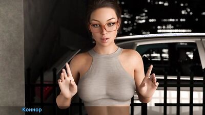 Gorgeous 3D hottie with a stunning body railed in a porn game